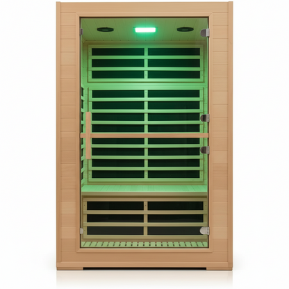 2-Person Far Infrared Home Sauna – Canadian Hemlock