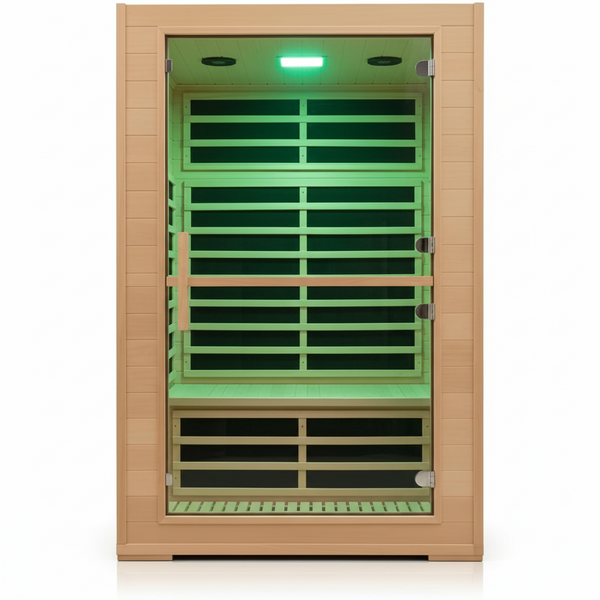 2-Person Far Infrared Home Sauna – Canadian Hemlock