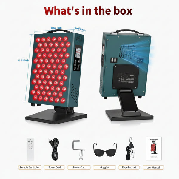Red Light Therapy Panel – 660nm Red & 850nm Near-Infrared